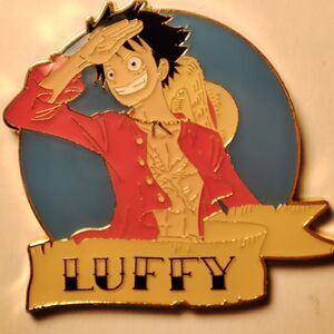 One Piece Blind Box Luffy Enamel Pin Official Collectible Lapel Badge Figure